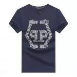 philipp plein tee shirt king qp classic blue